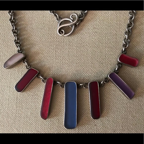 Sonya Grondstra Design Jewelry - SGD Beach Glass & Sterling Silver Necklace